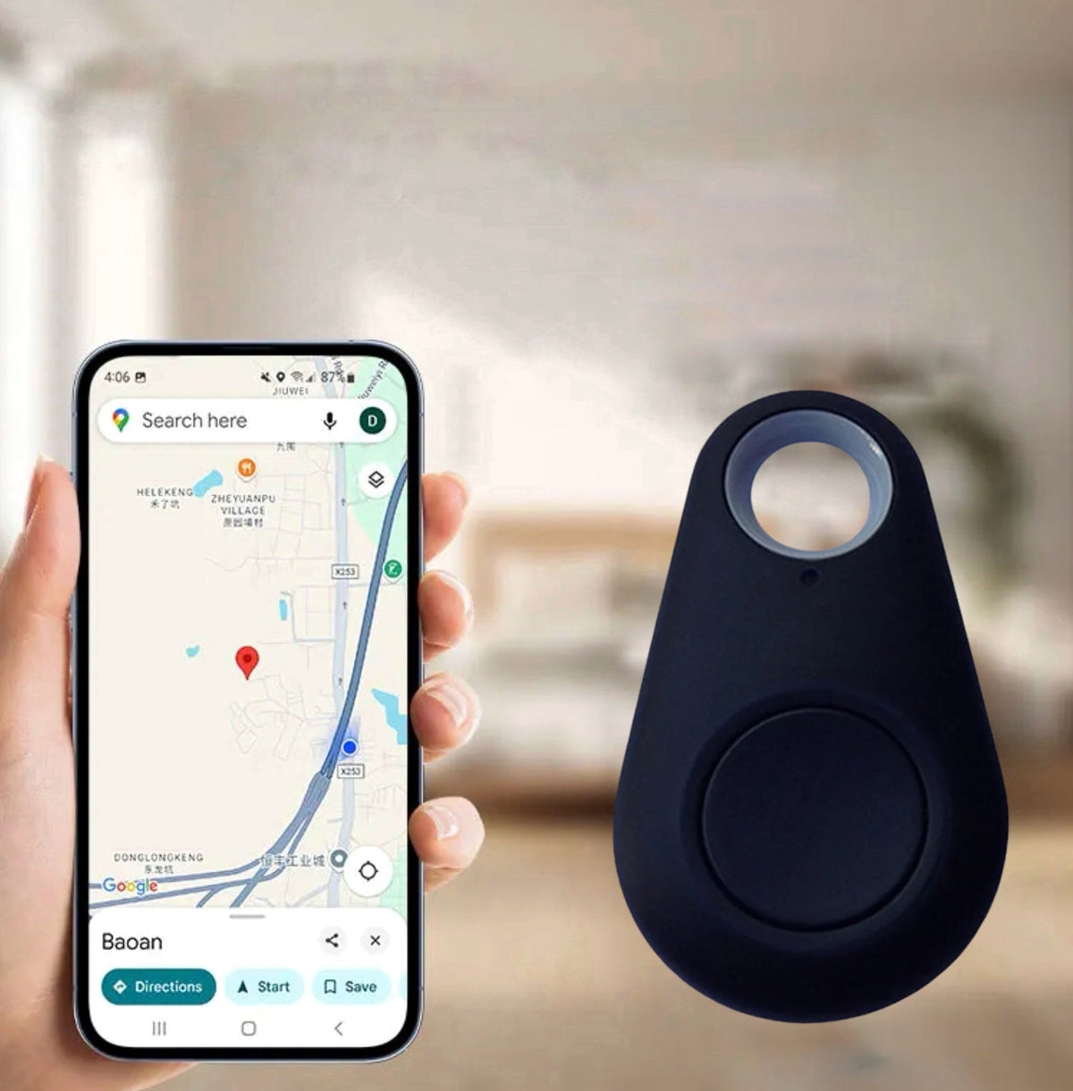 Μίνι Συσκευή Εντοπισμού GPS για Παιδιά με Εντοπισμό Πραγματικού Χρόνου & Λειτουργία SOS