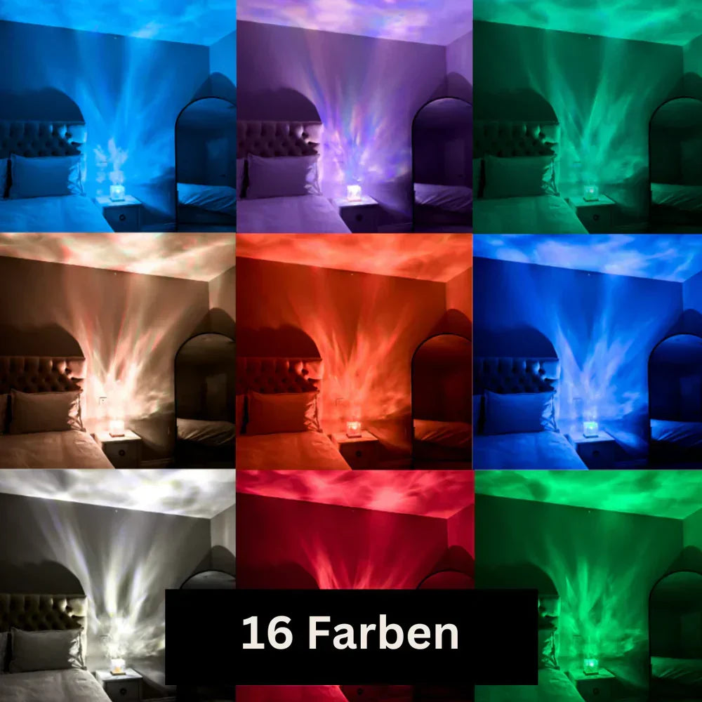 Lampa Northern Lights – Φωτιστικό LED Ατμόσφαιρας 16 Χρωμάτων με Τηλεχειριστήριο