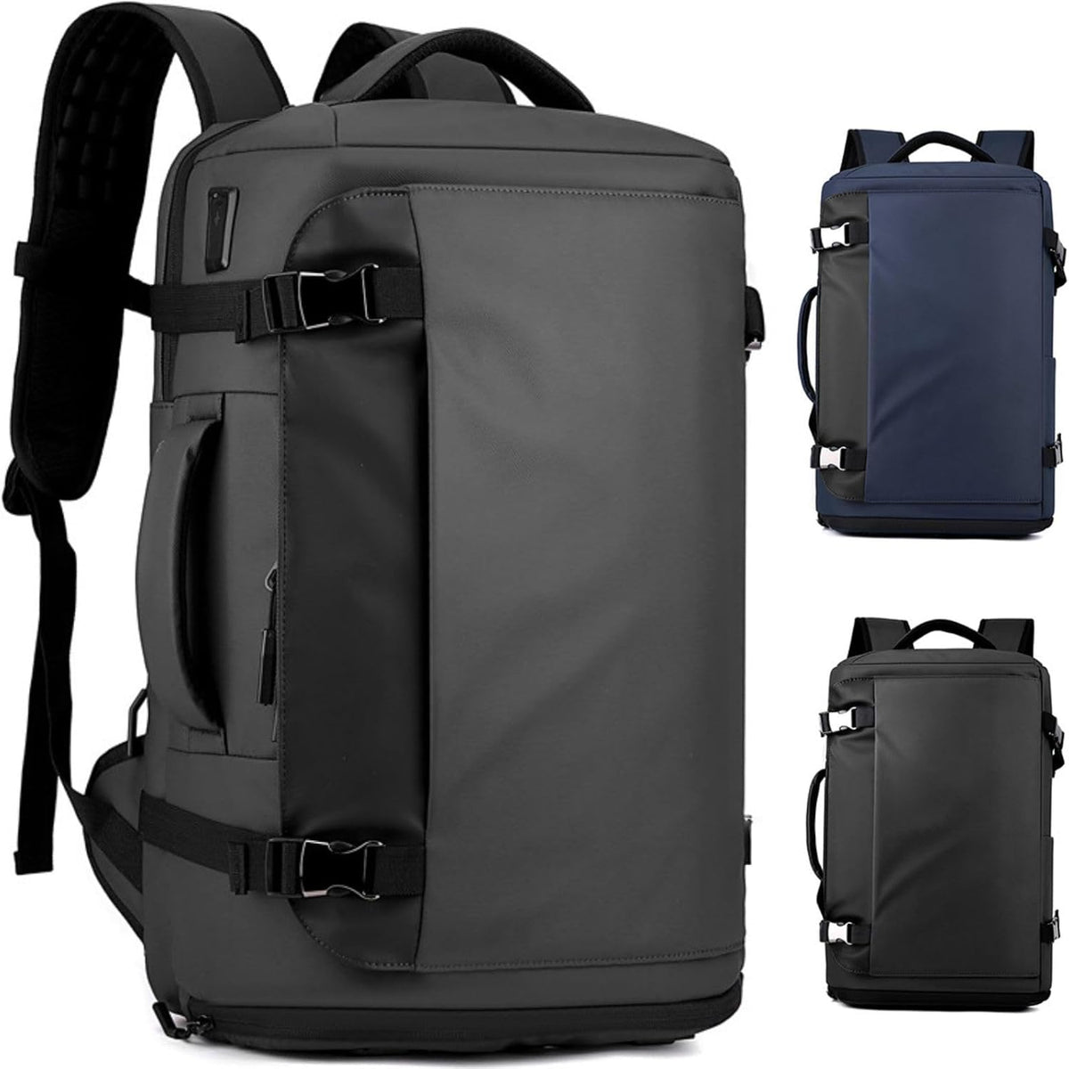 Αδιάβροχο Σακίδιο Πλάτης για Laptop 15” (38,1 cm) με Πλευρικό Άνοιγμα & Θύρα USB-C