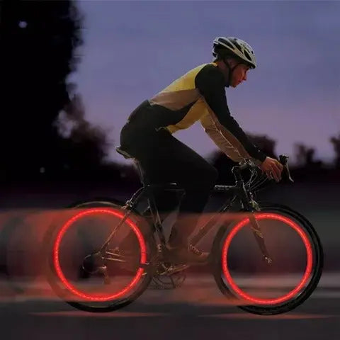 Φώτα LED για Βαλβίδες Ποδηλάτου με Ενεργοποίηση Κίνησης για Ασφάλεια
