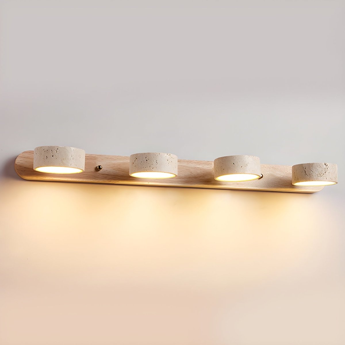 LED Επιτοίχιο Φωτιστικό από Τραβερτίνη για Αρχιτεκτονική Πολυτέλεια