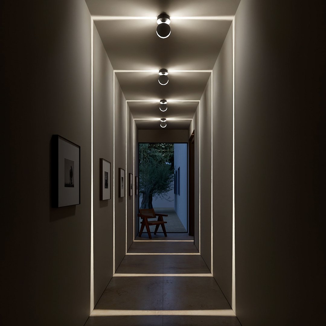 LED Επιτοίχιο Φωτιστικό με Σχεδιασμό Αλλαγής Χρωμάτων