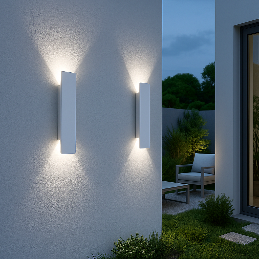 LED Φωτιστικό Τοίχου Εξωτερικού Χώρου Streamline – Αδιάβροχο IP65 – Διαθέσιμο σε 4 Μεγέθη