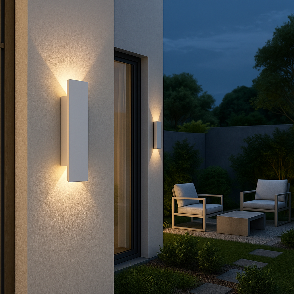 LED Φωτιστικό Τοίχου Εξωτερικού Χώρου Streamline – Αδιάβροχο IP65 – Διαθέσιμο σε 4 Μεγέθη