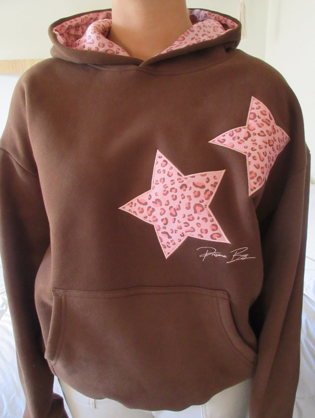 Φούτερ με Κουκούλα Leopard Star