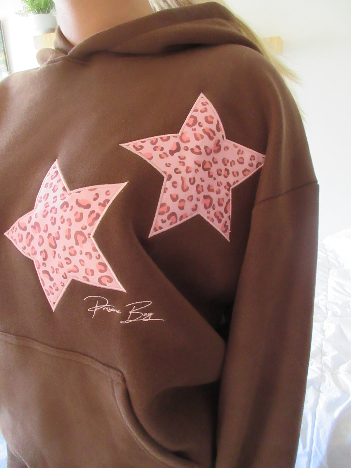 Φούτερ με Κουκούλα Leopard Star