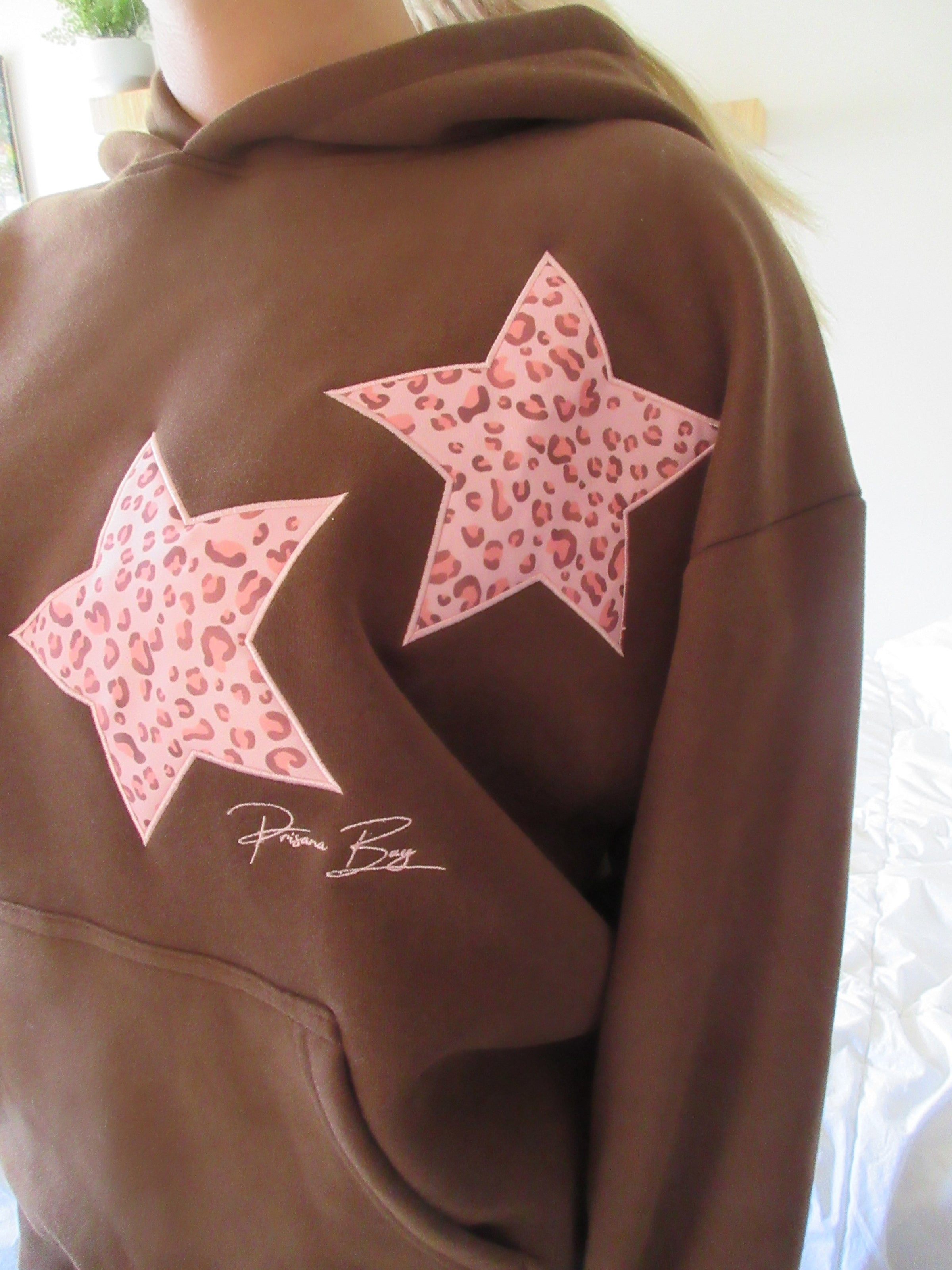 Φούτερ με Κουκούλα Leopard Star
