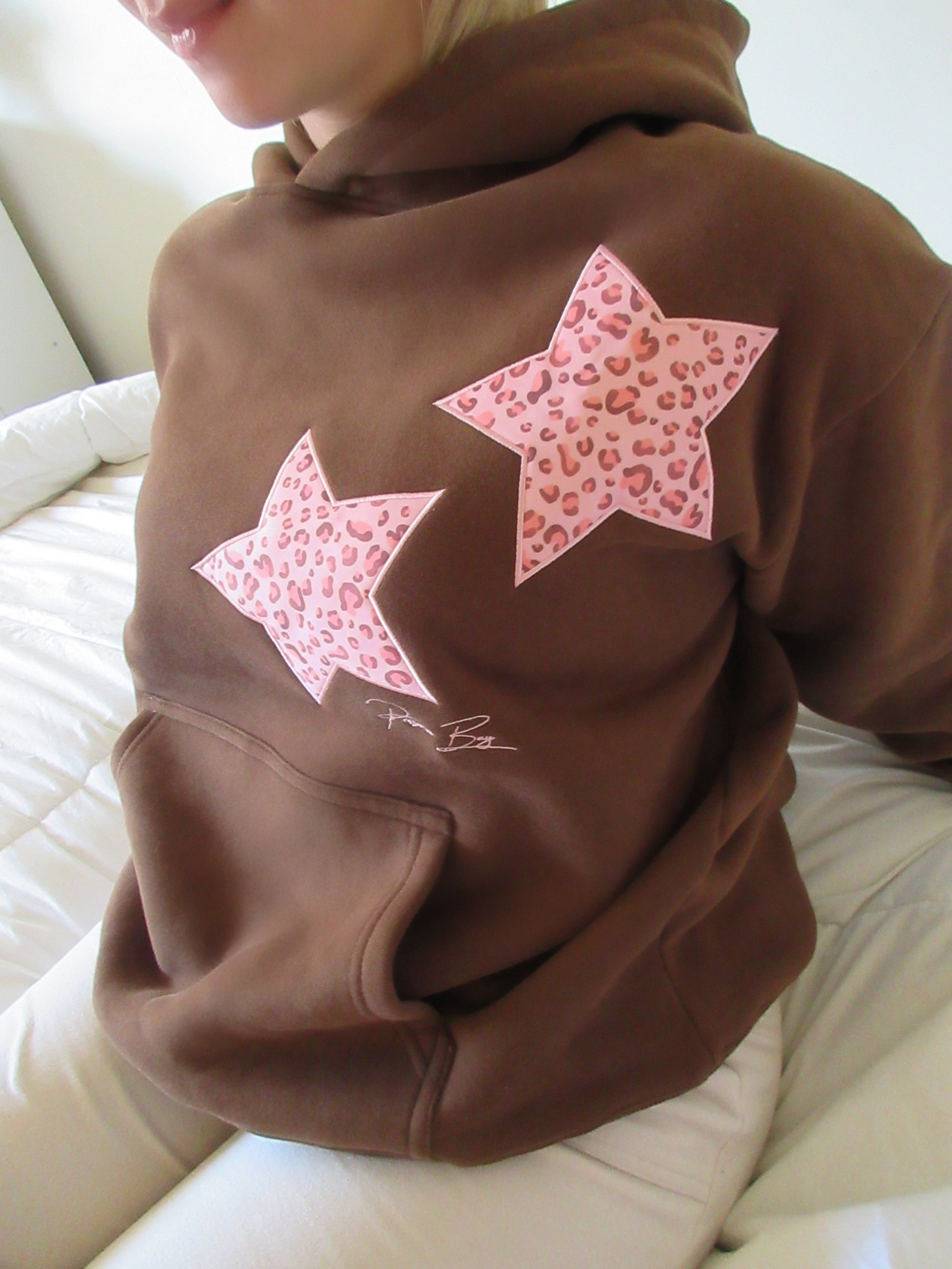 Φούτερ με Κουκούλα Leopard Star