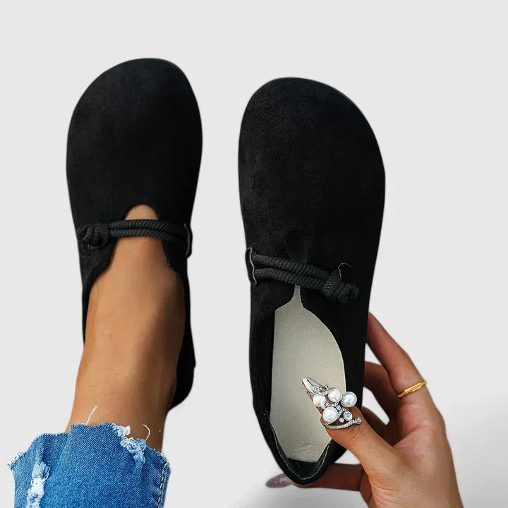Ορθοπεδικά Γυναικεία Loafers με Λεπτομέρεια από Σχοινί