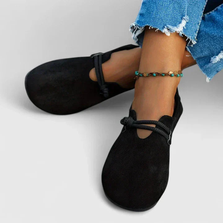 Ορθοπεδικά Γυναικεία Loafers με Λεπτομέρεια από Σχοινί