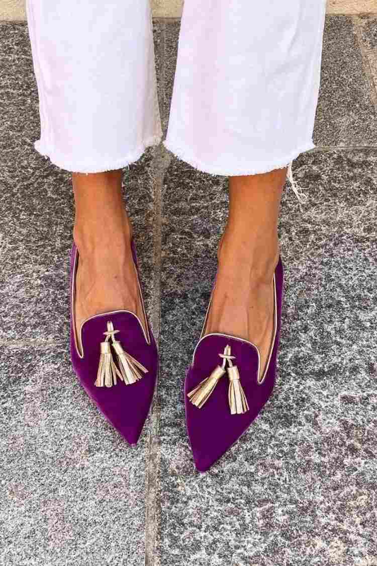 Ορθοπεδικά Γυναικεία Loafers με Φούντες