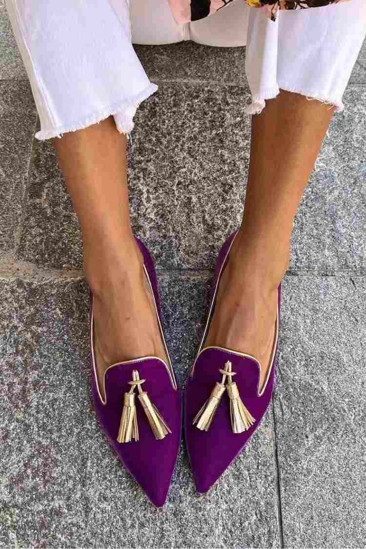 Ορθοπεδικά Γυναικεία Loafers με Φούντες