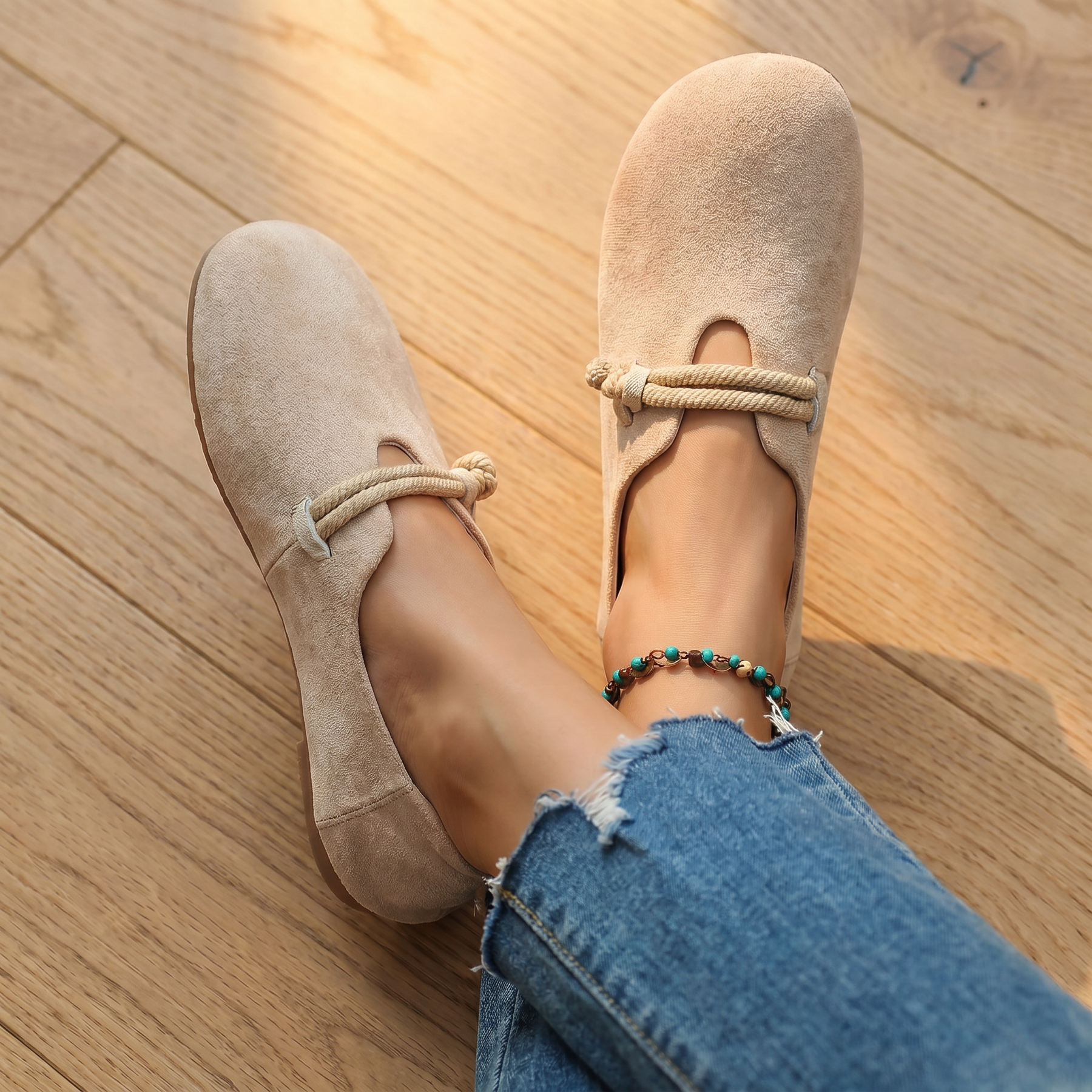 Γυναικεία Εργονομικά Δερμάτινα Loafers | Άνετα Slip-On Παπούτσια
