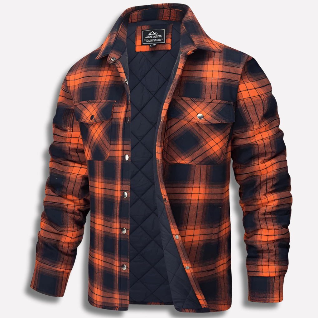 Βαμβακερό Καρό Φλανελένιο Πουκάμισο Lumberjack