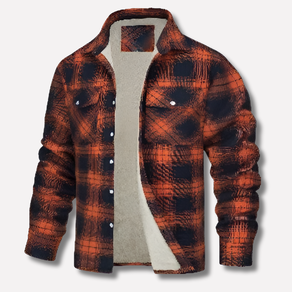 Βαμβακερό Καρό Φλανελένιο Πουκάμισο Lumberjack