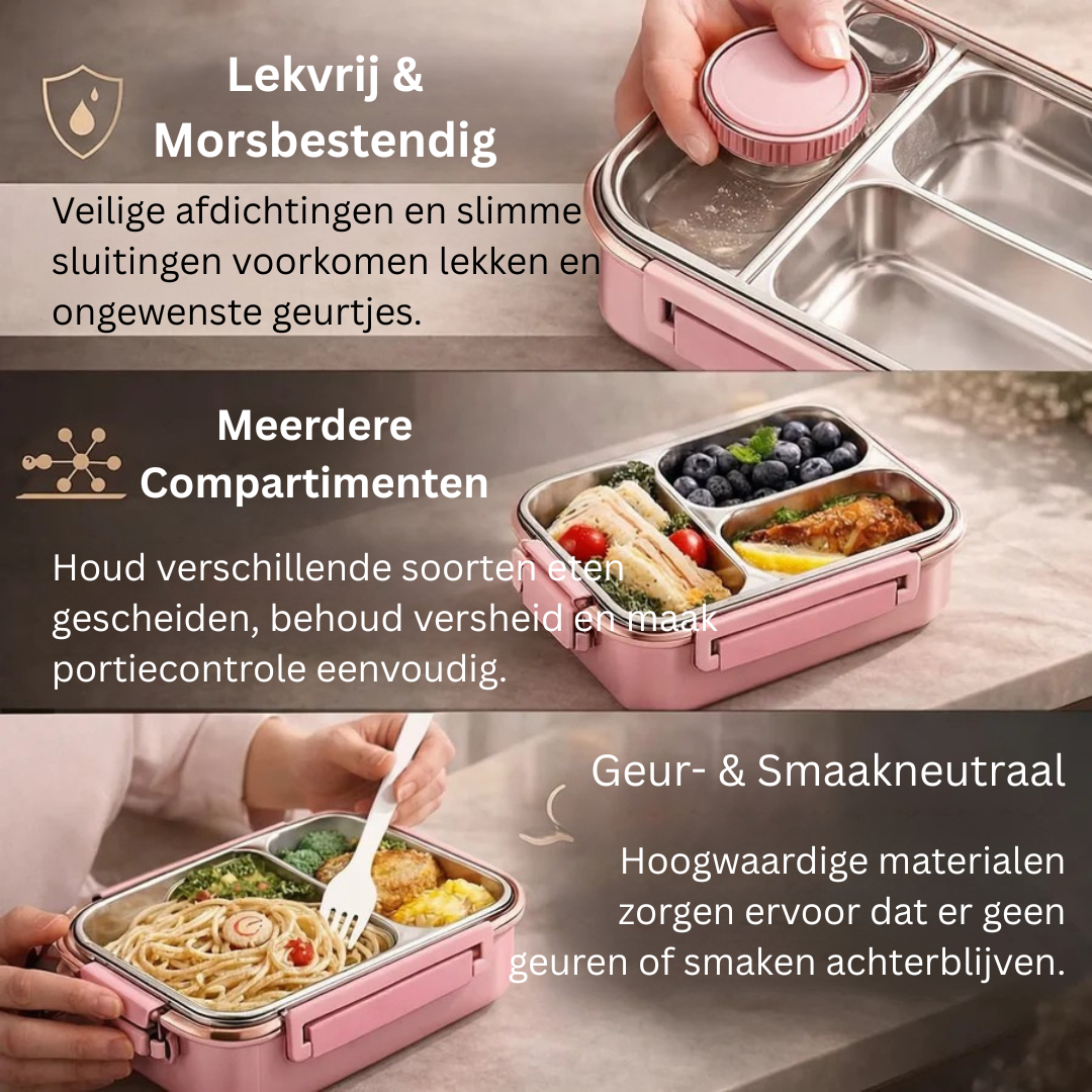 Lunchbox - Ισοθερμικό Δοχείο Φαγητού για τη Βόλτα και τη Μεταφορά