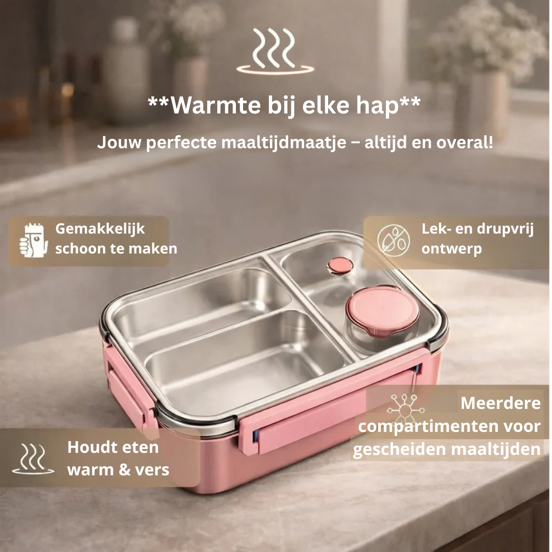 Lunchbox - Ισοθερμικό Δοχείο Φαγητού για τη Βόλτα και τη Μεταφορά