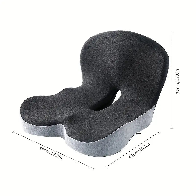Μαξιλάρι Καθίσματος και Πλάτης Memory Foam - Μαλακή Υποστήριξη για τους Γλουτούς και τη Μέση