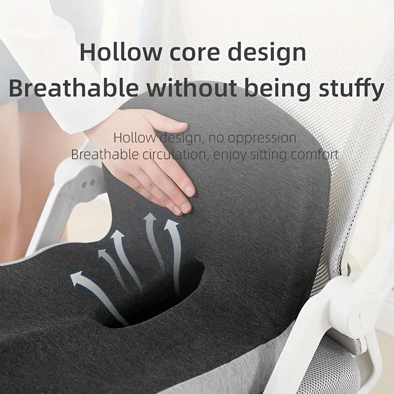 Μαξιλάρι Καθίσματος και Πλάτης Memory Foam - Μαλακή Υποστήριξη για τους Γλουτούς και τη Μέση