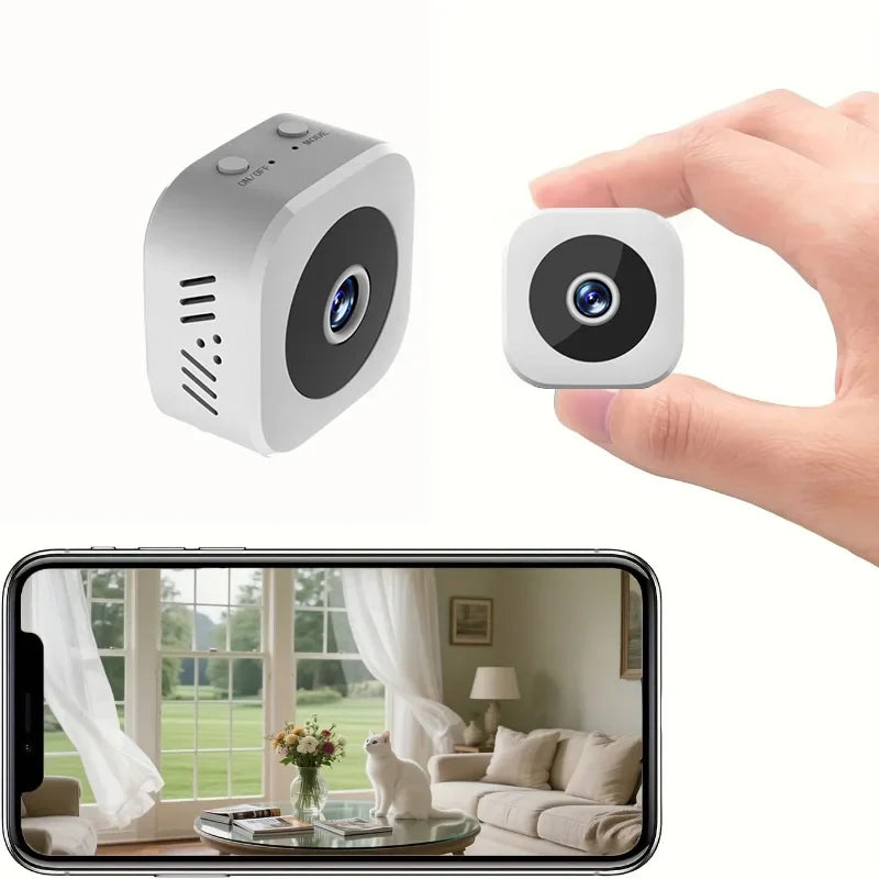 Mini Κάμερα Ασφαλείας 1080P με WiFi και Νυχτερινή Όραση – Ασύρματη Επιτήρηση με Ανίχνευση Κίνησης