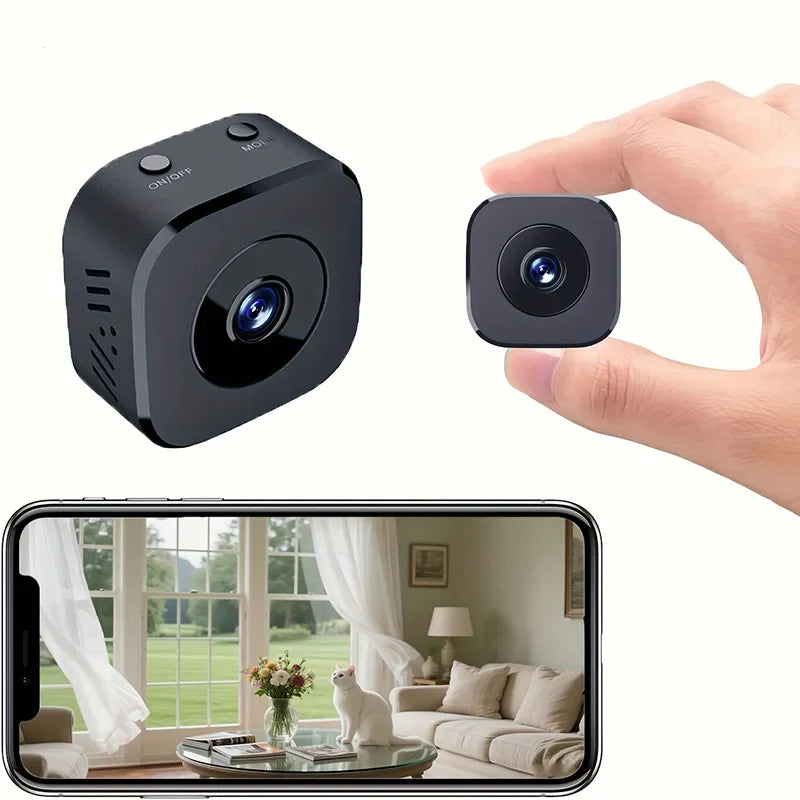 Mini Κάμερα Ασφαλείας 1080P με WiFi και Νυχτερινή Όραση – Ασύρματη Επιτήρηση με Ανίχνευση Κίνησης