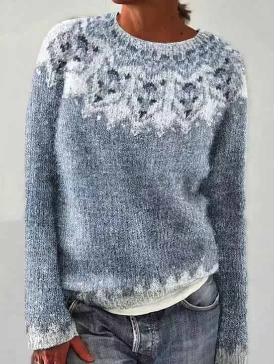 Γυναικείο Πλεκτό ΠουλOver Fair Isle