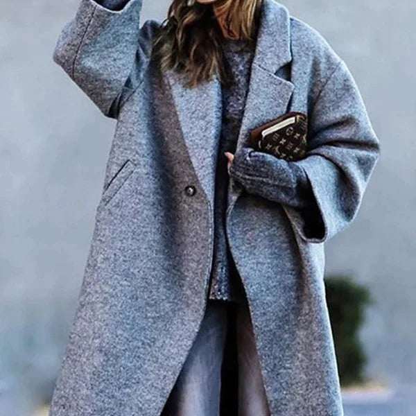 Γυναικείο Μακρύ Oversized Παλτό