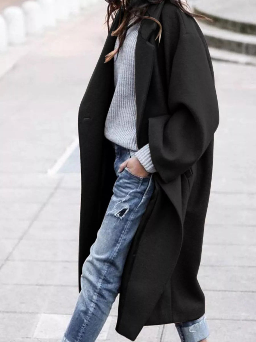 Γυναικείο Μακρύ Παλτό Oversized