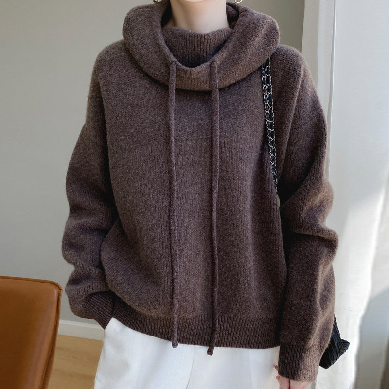 Γυναικείο Oversized Φούτερ με Κουκούλα