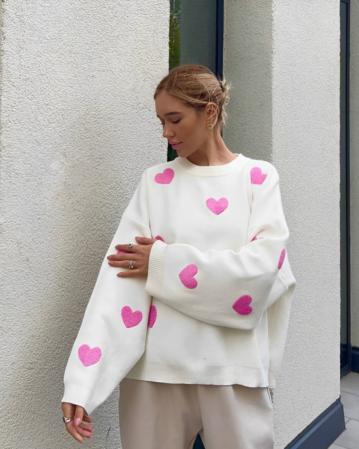 Γυναικείο Oversized Πουλόβερ