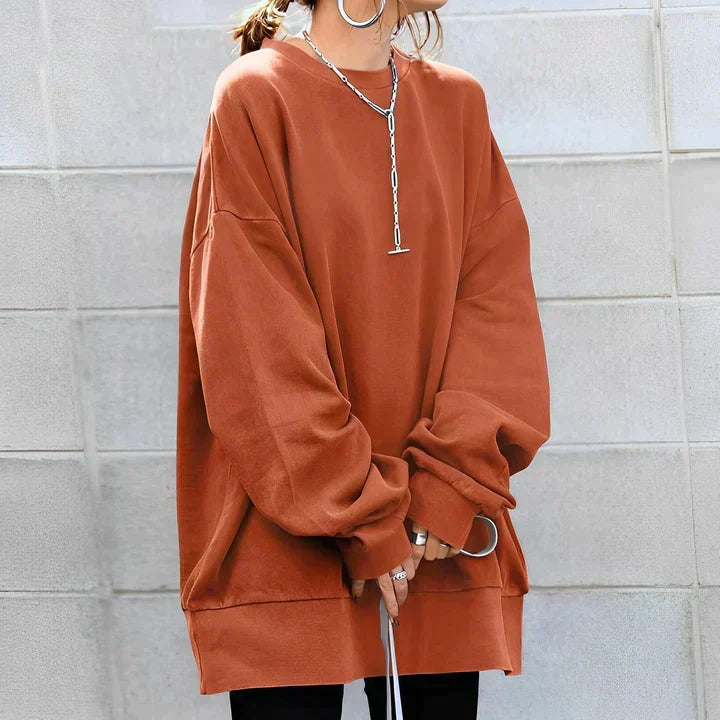 Γυναικεία Oversized Πλεκτή Τουνίκ