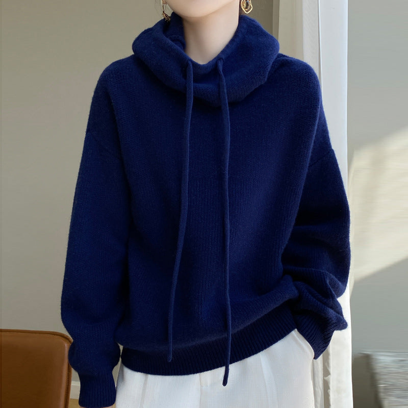 Γυναικείο Oversized Φούτερ με Κουκούλα