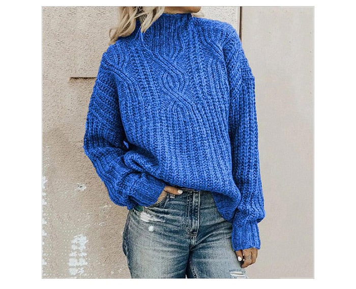 Oversized γυναικείο πουλόβερ