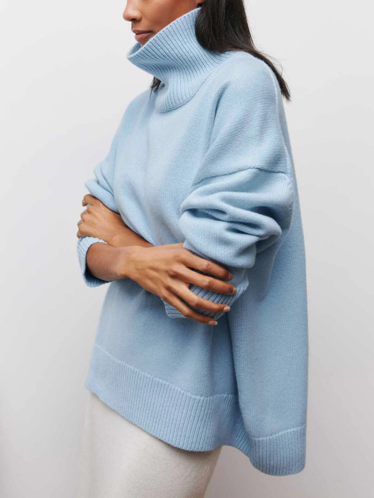 Γυναικείο Oversized Πλεκτό Ζιβάγκο
