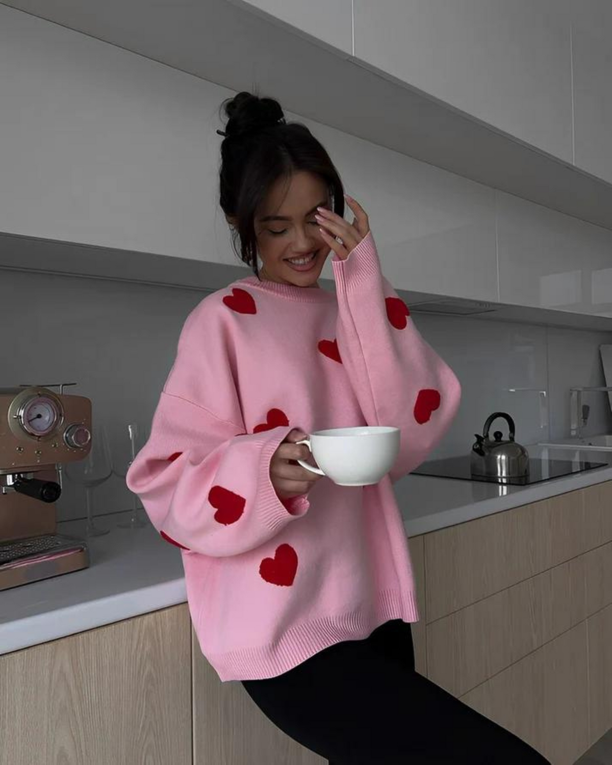 Γυναικείο Oversized Πουλόβερ