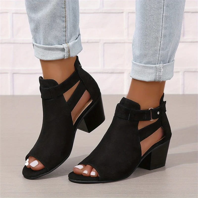 Γυναικεία Αστραγαλάκια Peep Toe