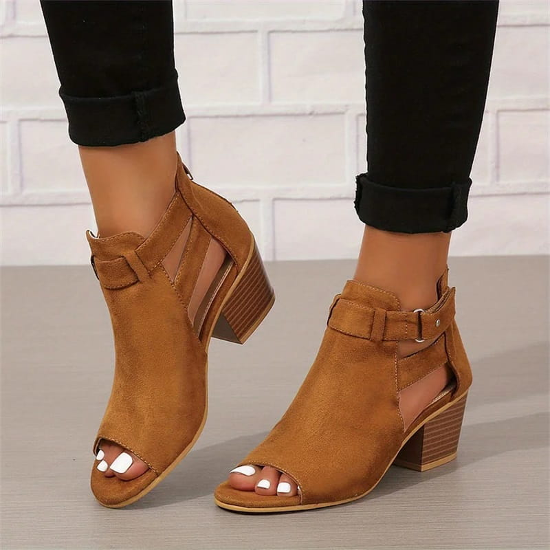Γυναικεία Αστραγαλάκια Peep Toe