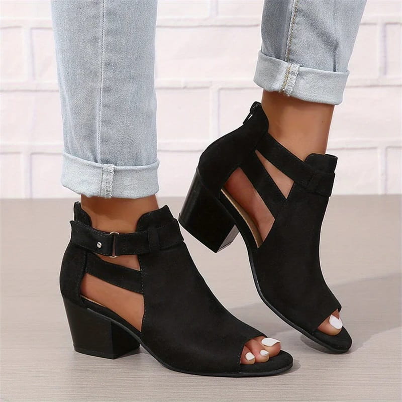Γυναικεία Αστραγαλάκια Peep Toe