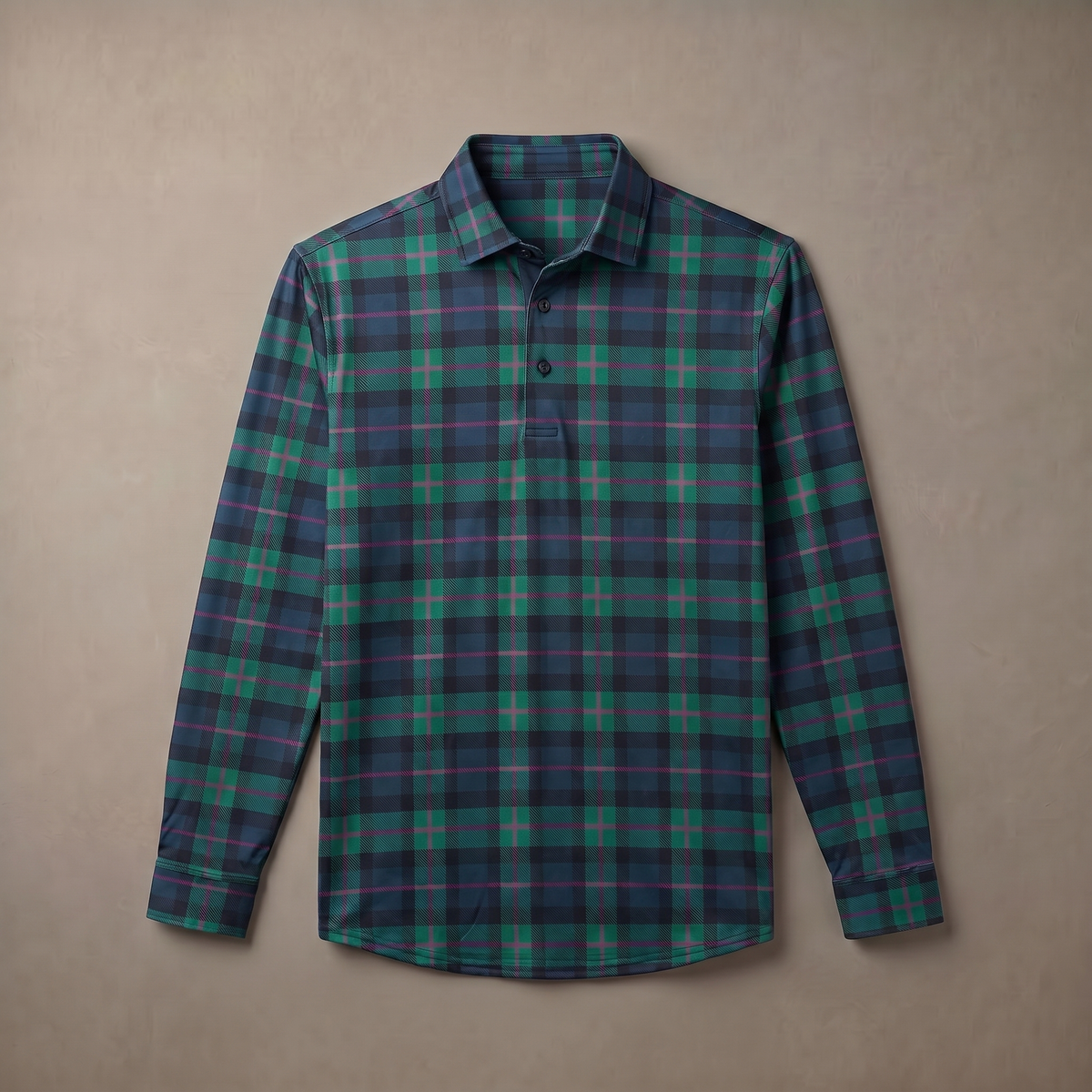 Ανδρική Μακρυμάνικη Μπλούζα Polo | Απομάκρυνση Υγρασίας UPF 50+ | Ελαστικότητα 4 Κατευθύνσεων