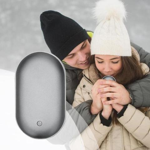 Επαναφορτιζόμενο Θερμαντικό Χεριών με Ενσωματωμένο Power Bank | Φορητό Χειμερινό Αξεσουάρ