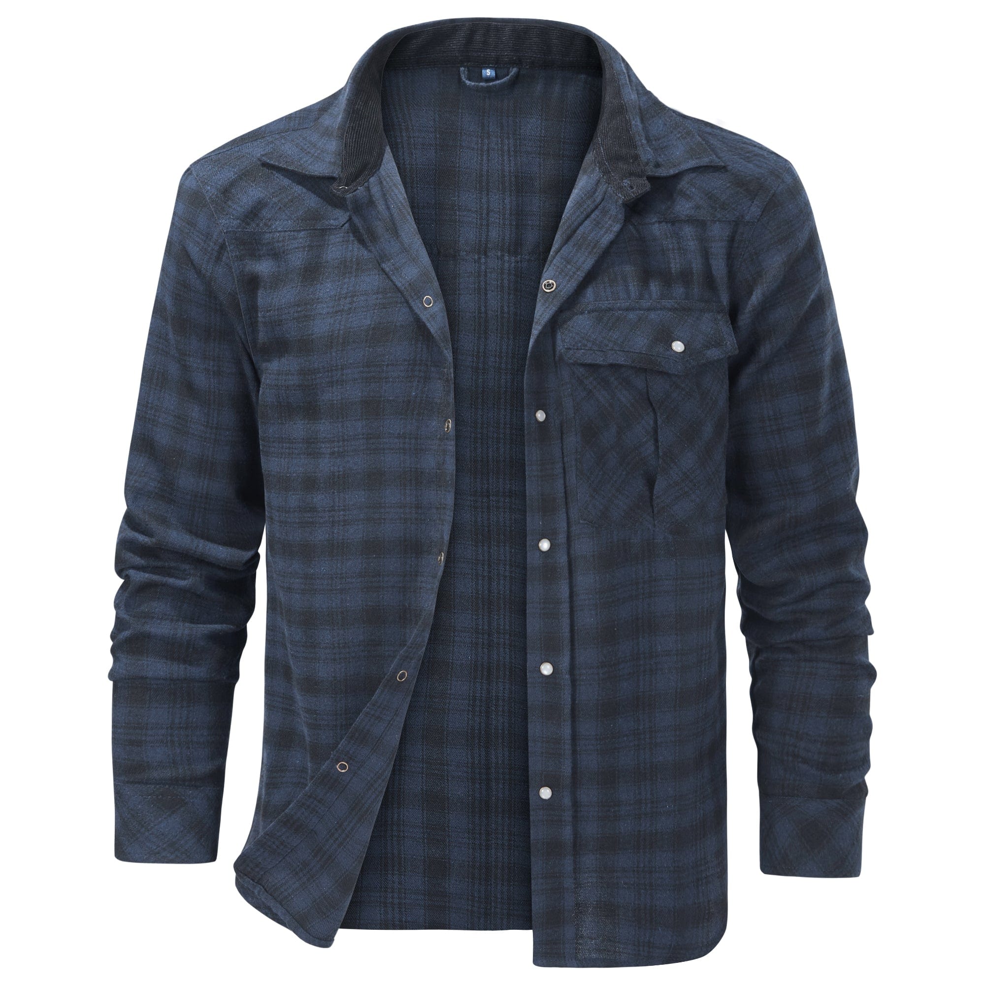 Ανδρικό Φανελένιο Πουκάμισο με Άνετο Σχεδιασμό