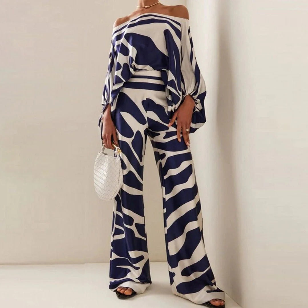 Γυναικείο Σετ Δύο Τεμαχίων με Ακάλυπτους Ώμους