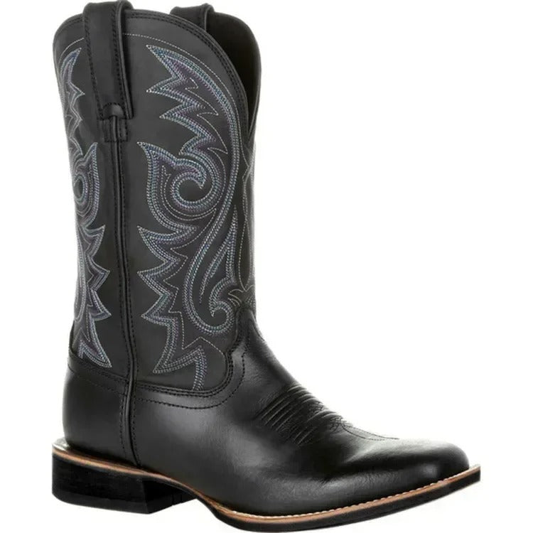 Ανδρικές Δερμάτινες Μπότες Κάουμποϊ