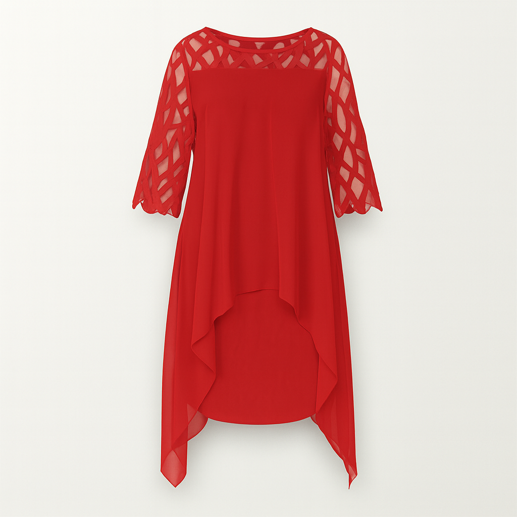 Ανάλαφρο και Χυτό Μίντι Φόρεμα για το Φθινόπωρο