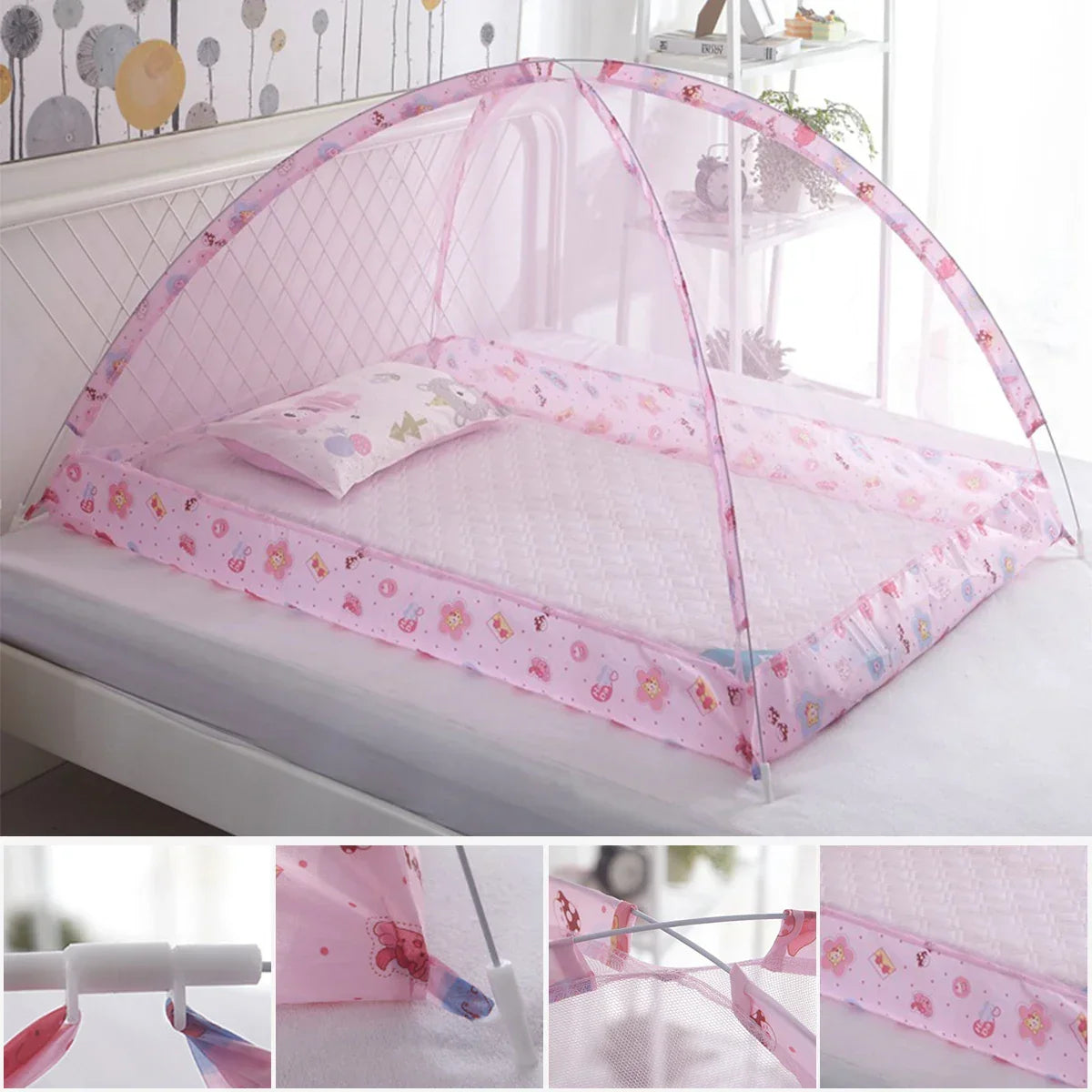 Αναδιπλούμενη Κουνουπιέρα για Βρέφη και Νήπια
