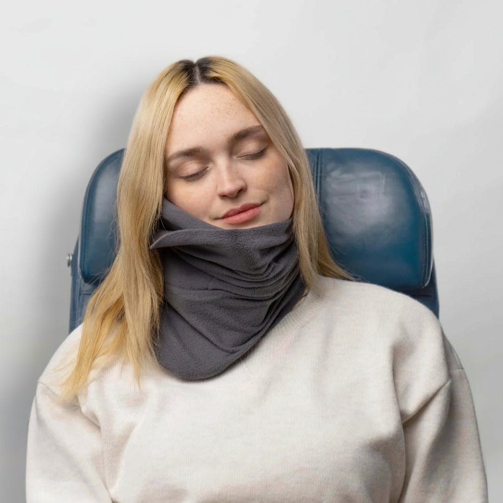 Μαξιλάρι Ταξιδιού Περιτυλιγμένου Τύπου για Συμπαγή Υποστήριξη Αυχένα και Όρθια Ξεκούραση