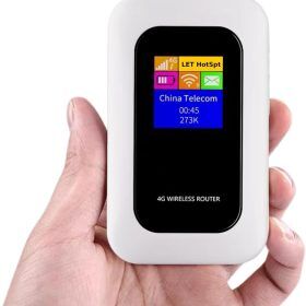 Φορητό Router Wi-Fi 5G | Ασφαλής Σύνδεση Υψηλής Ταχύτητας για το Ταξίδι & το Σπίτι