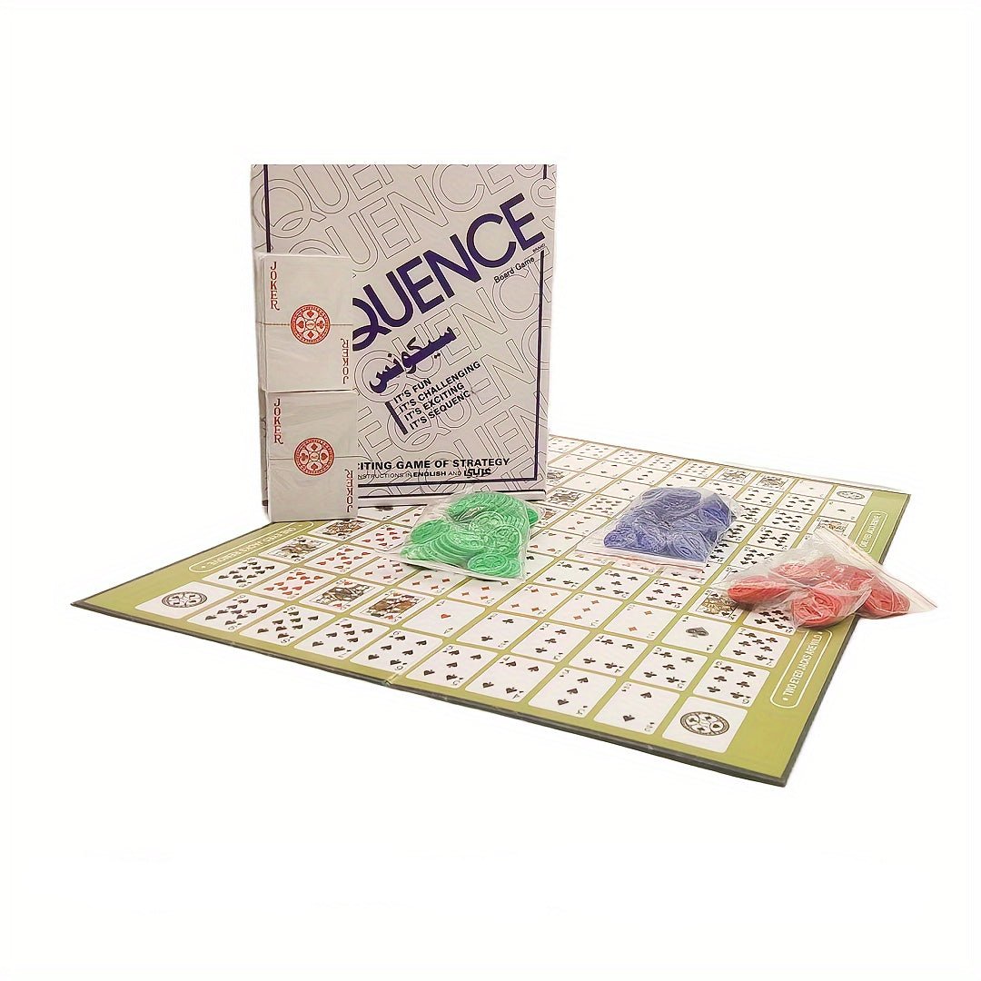 Sequence - Διαδραστικό Επιτραπέζιο Παιχνίδι για Οικογένεια και Φίλους