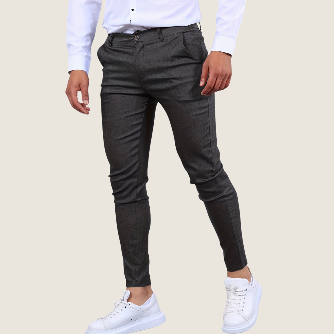 Ανδρικό Παντελόνι Slim Fit μέχρι τον Αστράγαλο