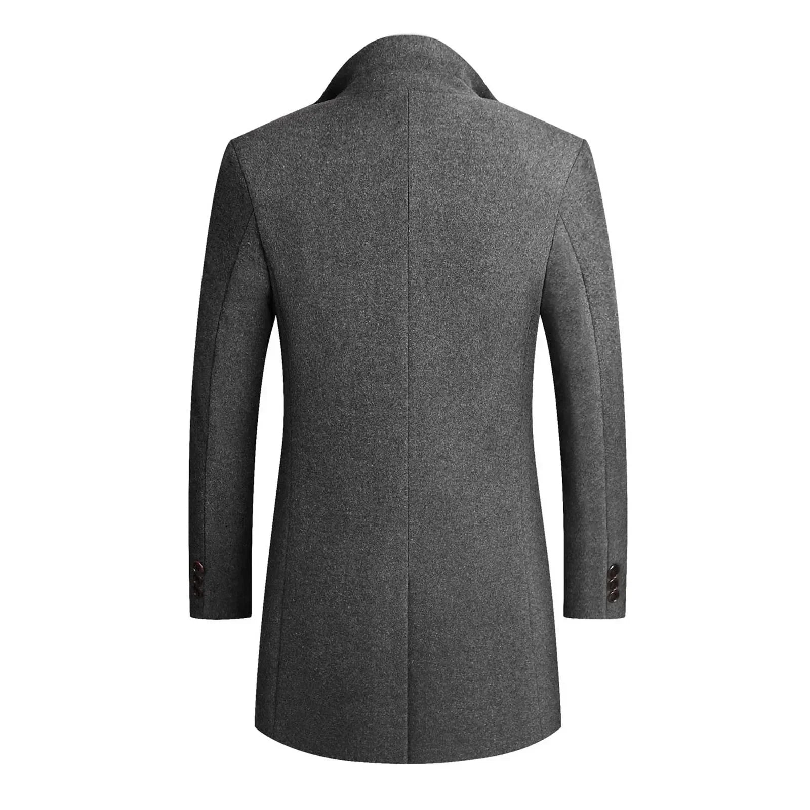 Ανδρικό Επίσημο Παλτό Slim-Fit